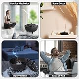 Anbar Lotus Flower Incense Burner, Cast Iron for Sticks, Cones, Wax Melts view 7
