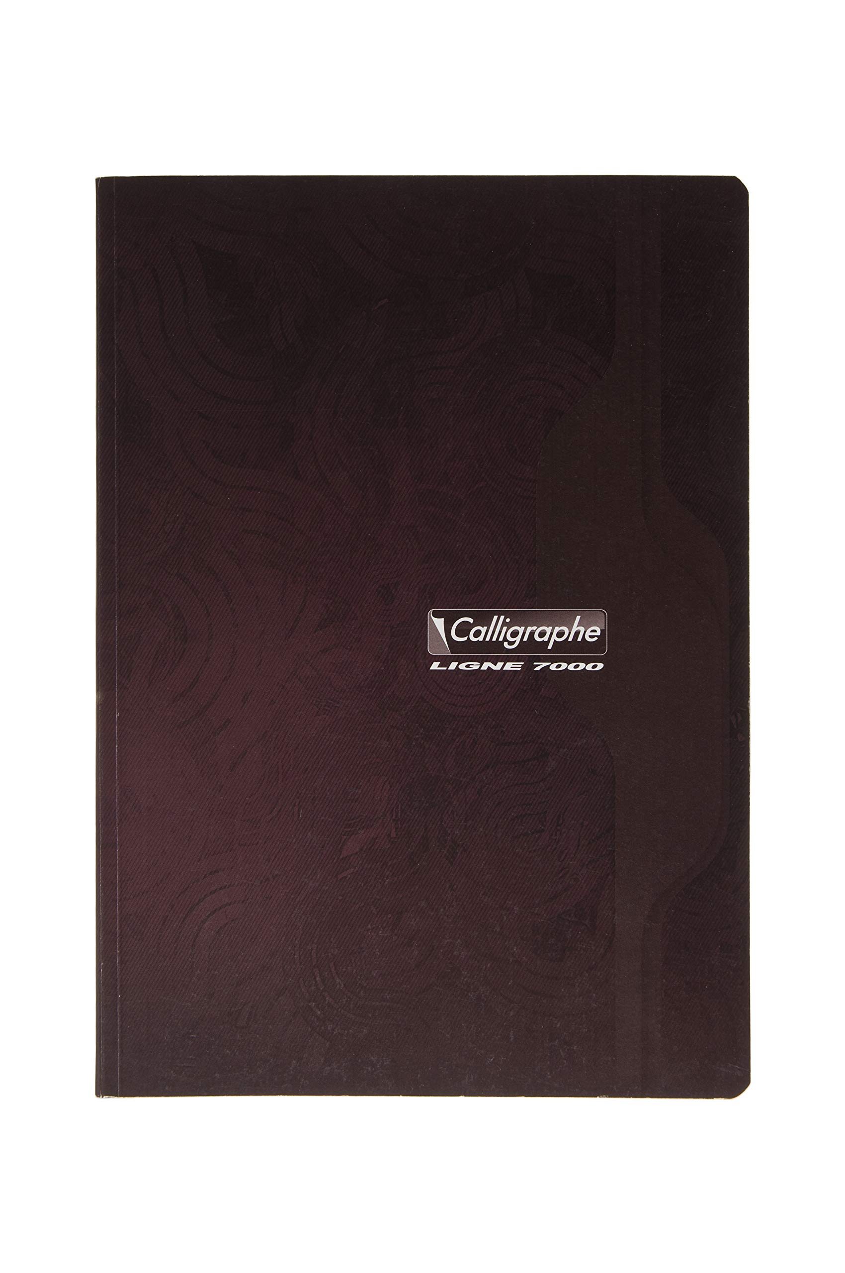 Calligrapher 2276C Set of 5 Soft Cover Notebook Cloth Spine (Clairefontaine) A4 21x29,7cm - 288 Seyes TriColoure Pages White Paper 70g Cover Card Random Colours