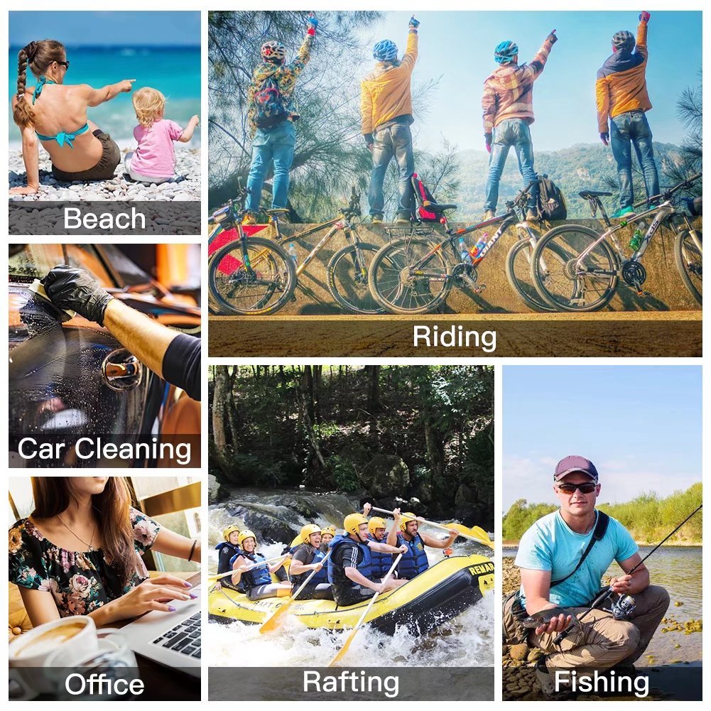 HOBIBEAR Men Quick Dry Slip-On Water Shoes Lightweight Barefoot Aqua Socks For Yoga Beach Pool Boating(Grey/Green,40)