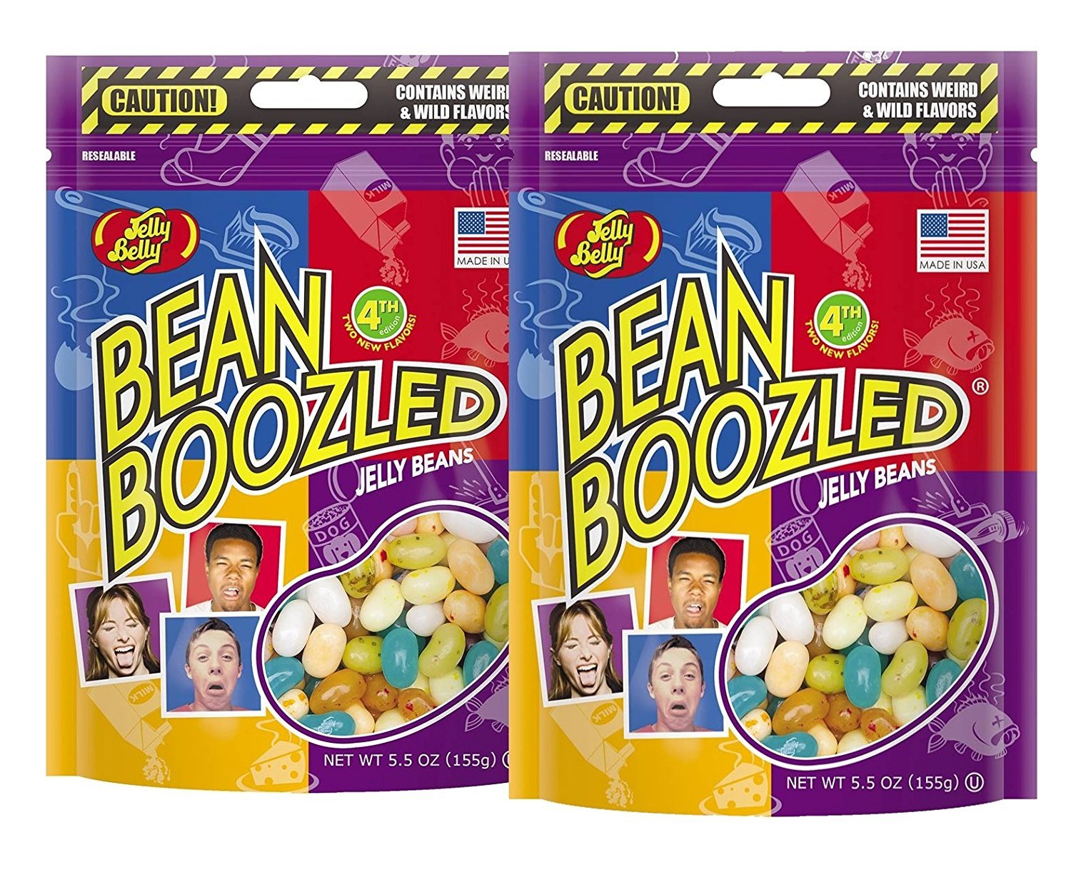BeanBoozled Spinner Jelly Bean Gift Box 2 Pack, 3.5 oz