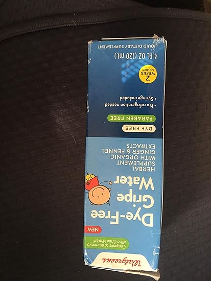 gripe water under 2 weeks