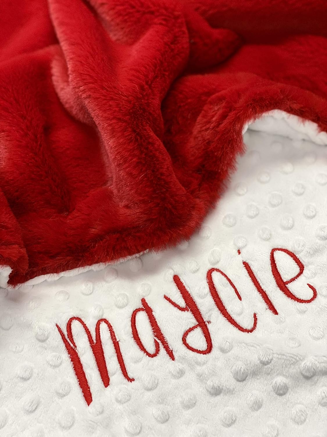 christmas baby blanket