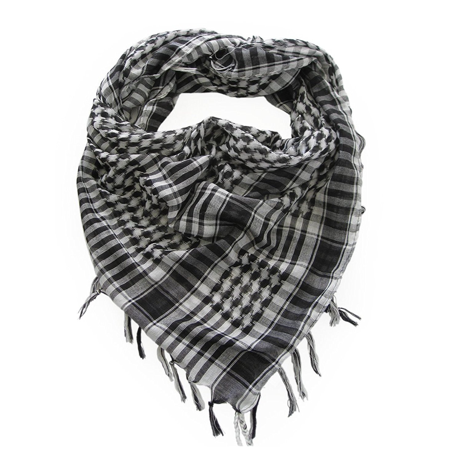 sbf pure cotton white arafat scarf for men's & women's