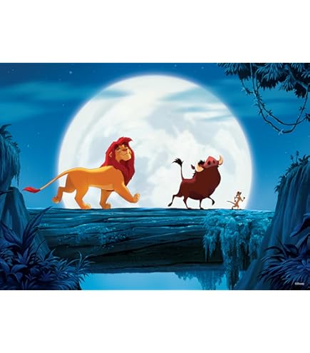 Amazon.com: Liscianigiochi - Disney Puzzle DF Maxi Floor 60 Lion