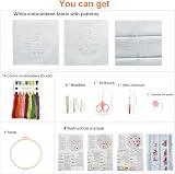 Myfelicity Embroidery Beginners Stitch Practice Kit 3 Starter Kits Learn 30 view 2