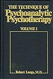 Technique of Psychoanalytic