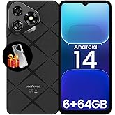 Ulefone Note 19 (6+64GB) Unlocked Cell Phones Canada, Android 14 Go, 6.56” Screen 5000mAh Battery, 8+5MP Camera, Ultra-Slim L