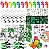 ARIEL-GXR Football Party Bags Fillers 72pcs Keyrings Wristbands Whistles Tattoos view 1