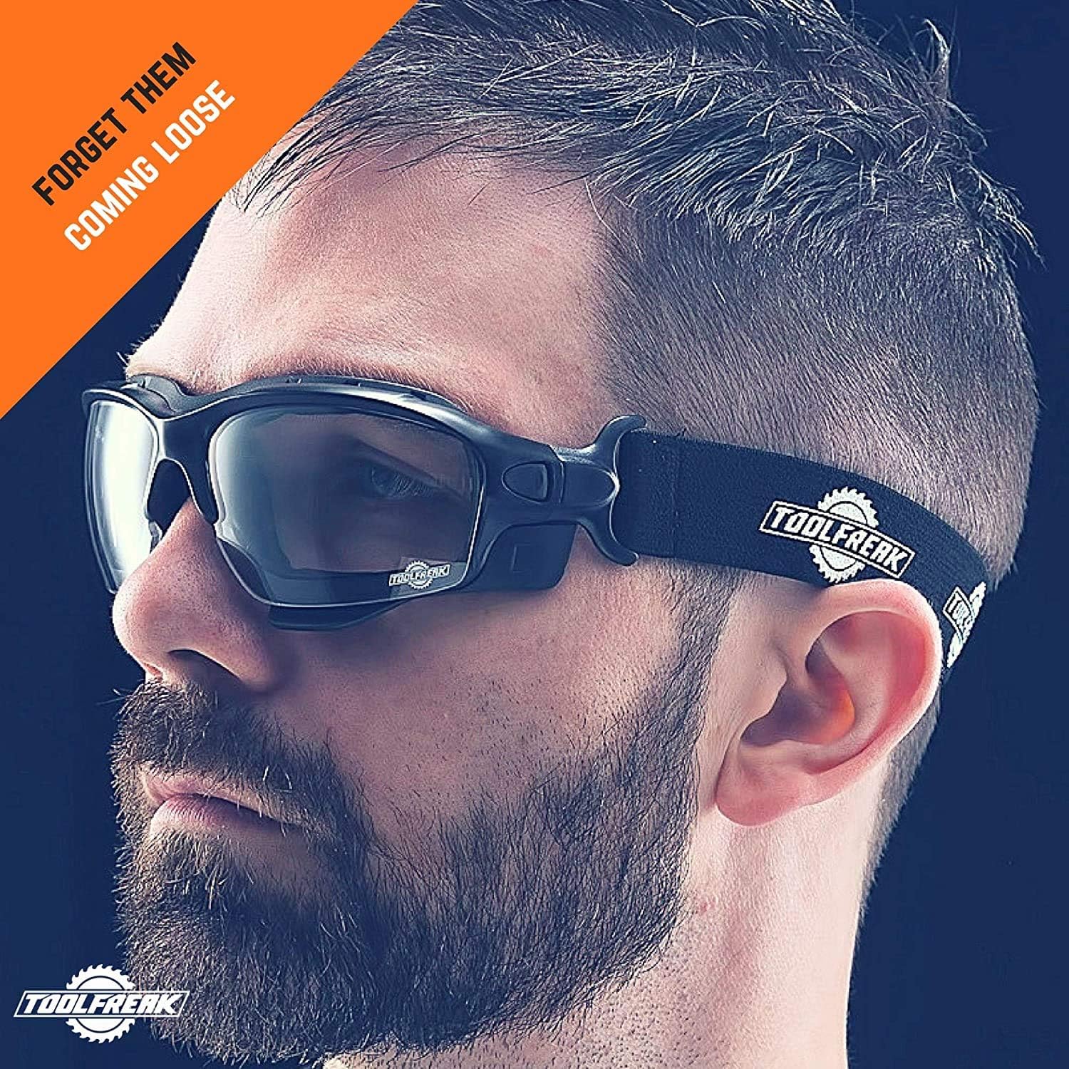 ToolFreak Spoggles Safety Glasses for Work Sport, EN166F Rated