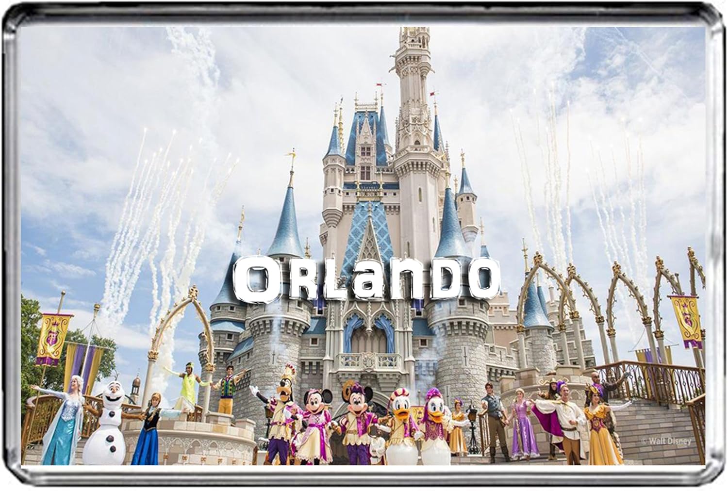 USA E361 Orlando Florida Fridge Magnet Travel Photo Refrigerator Magnet