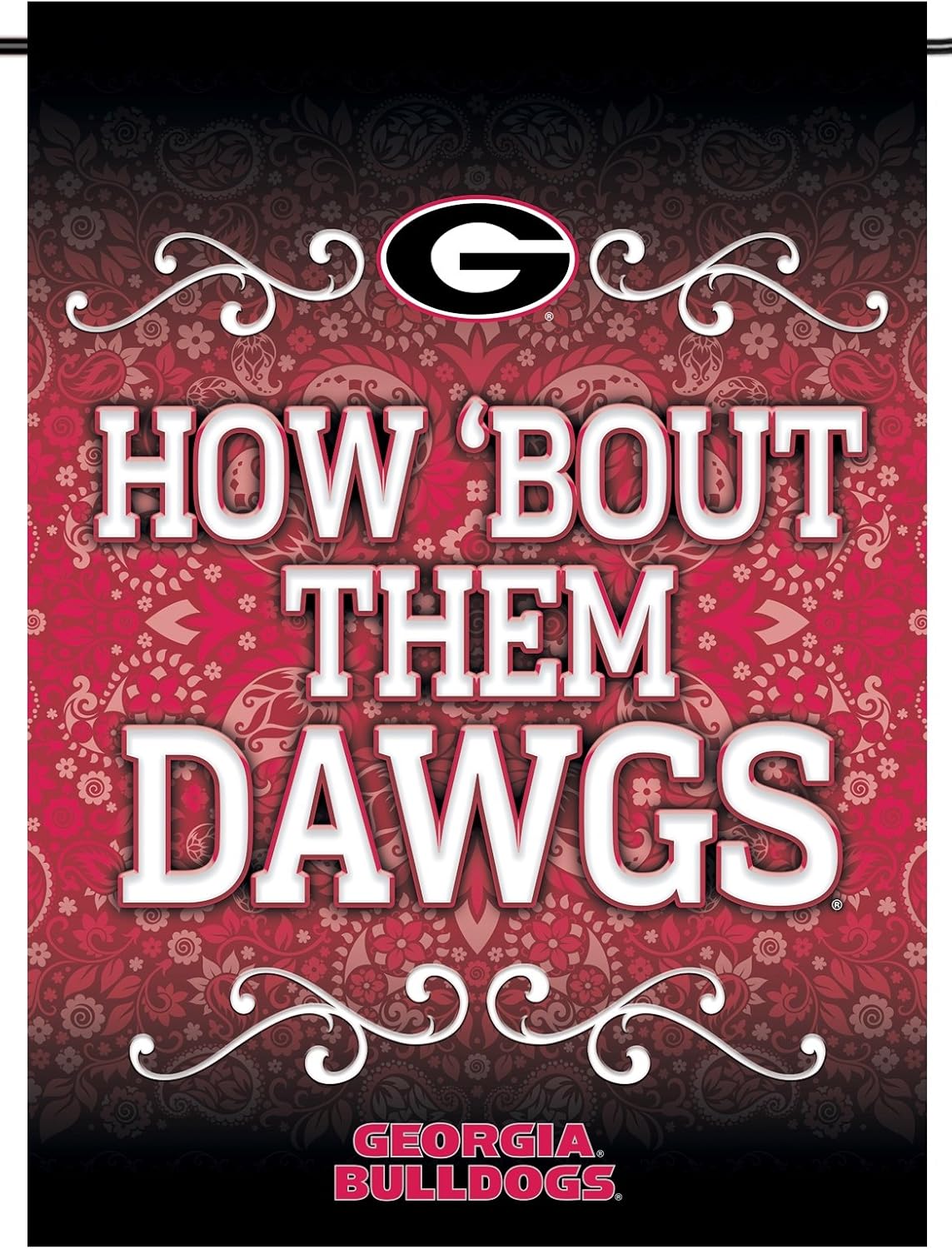 Rico Industries Georgia University Garden Flag 13" X 18"