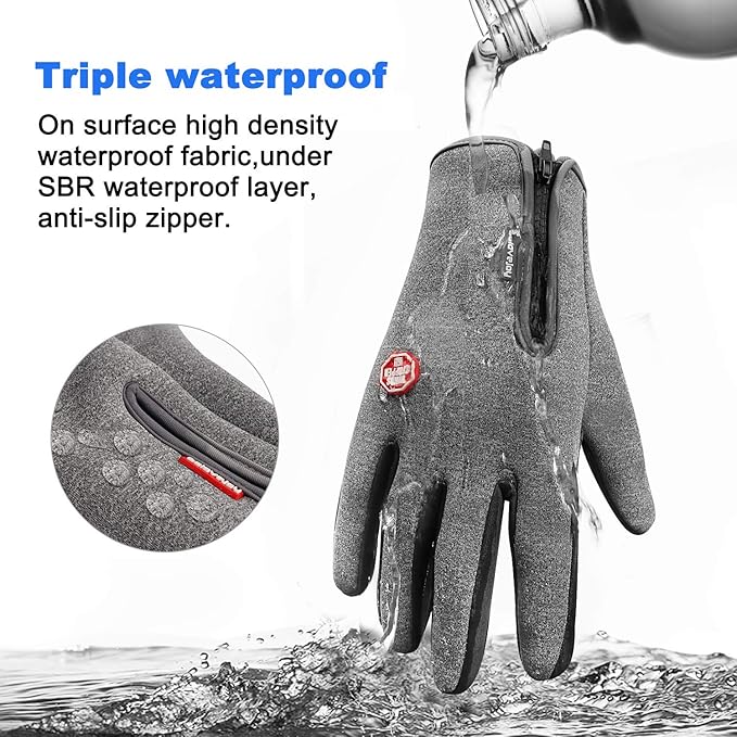 sports direct ski gloves mens