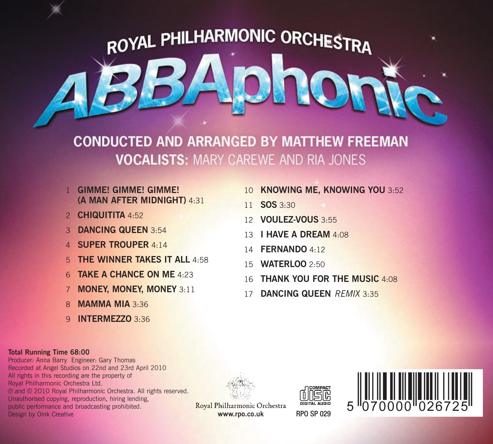 ABBAphonic ABBA's Greatest Hit Songs with an Orchestral Twist