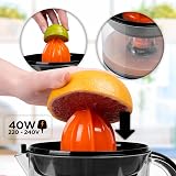 Duronic JE407 Solid Juicer Electric Citrus Juicer 700ml 40W Stainless Steel view 3