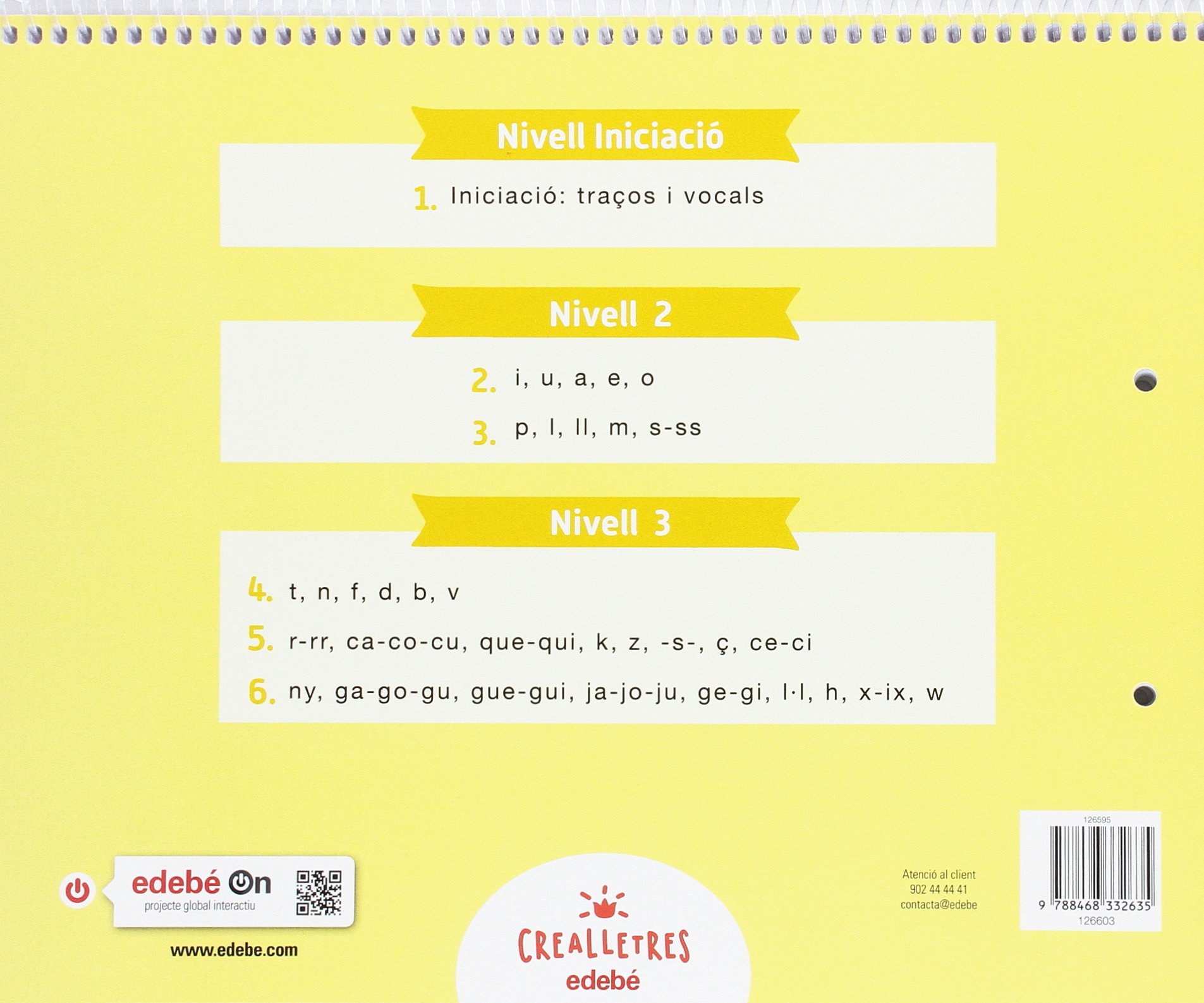 Crealletres Lectoescriptura 2 Montessori Catalan Edition Edebe Obra Colectiva Amazon Com Books