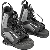 Airhead Venom II Wakeboard Binding, Multiple Sizes, Open Toe Design, Multiple Binding Angles
