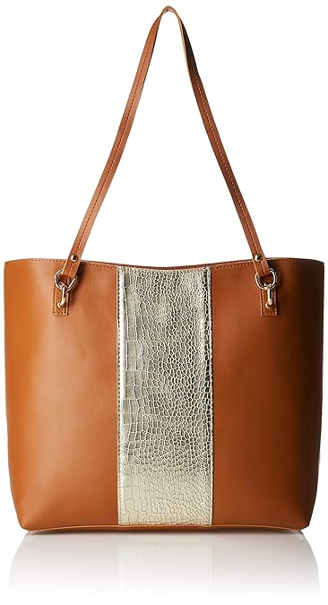 Kanvas Katha Womens Tote Bag (Brown)