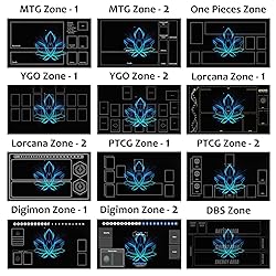 FROGIGO Custom Playmat 24" x 14" Non-Slip with Mat