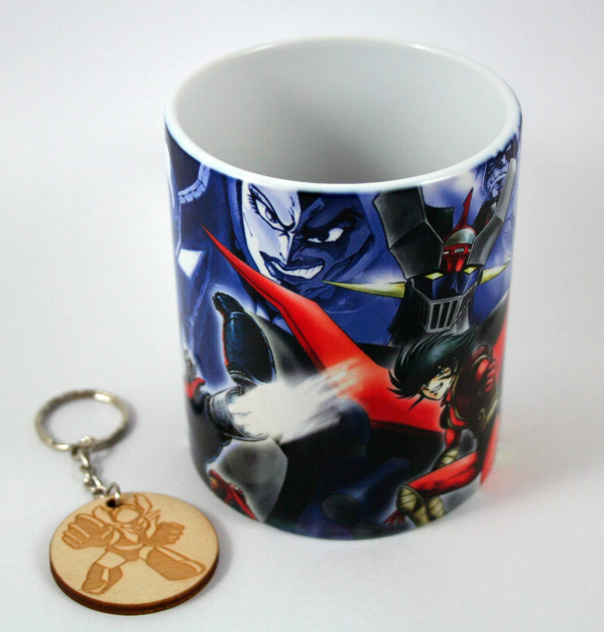 HobbyElx Mug and Keychain Mazinger Z Characters