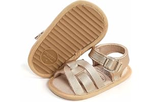 GAISUM Baby Girls Boys Summer Sandals Unisex Infant Premium Soft Anti-Slip Rubber Sole Toddler Outdoor Beach Walking Shoes