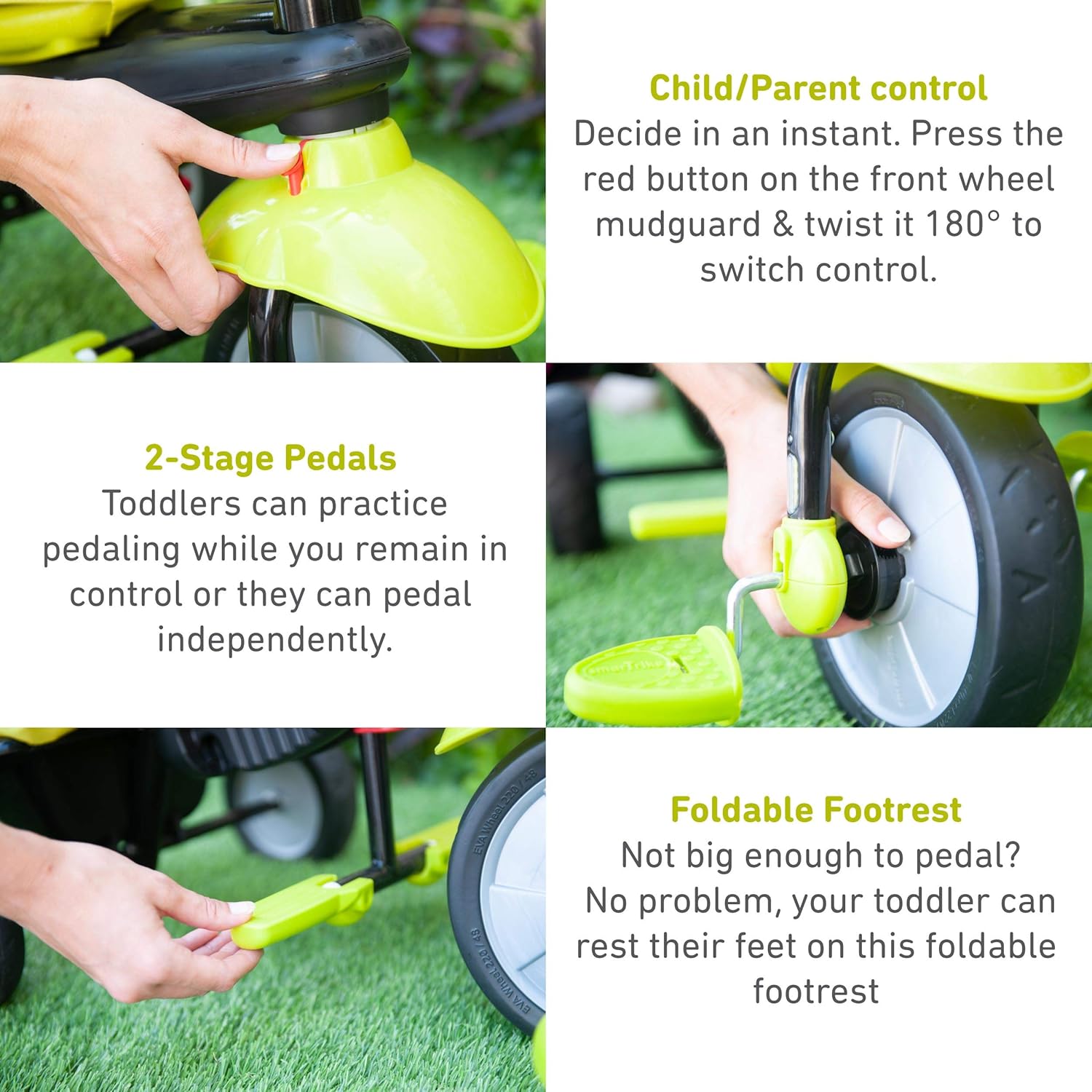 smart trike footrest