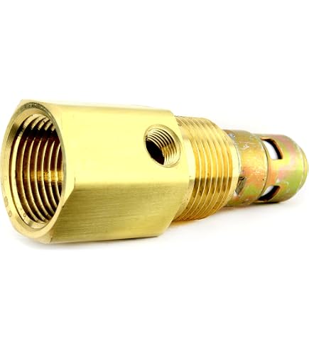 Válvula De Drenaje Para Compresor De Aire - Roscas PT 1/4", 3/8" O 1/2", Material Latón, Fácil Instalación Sin Herramientas