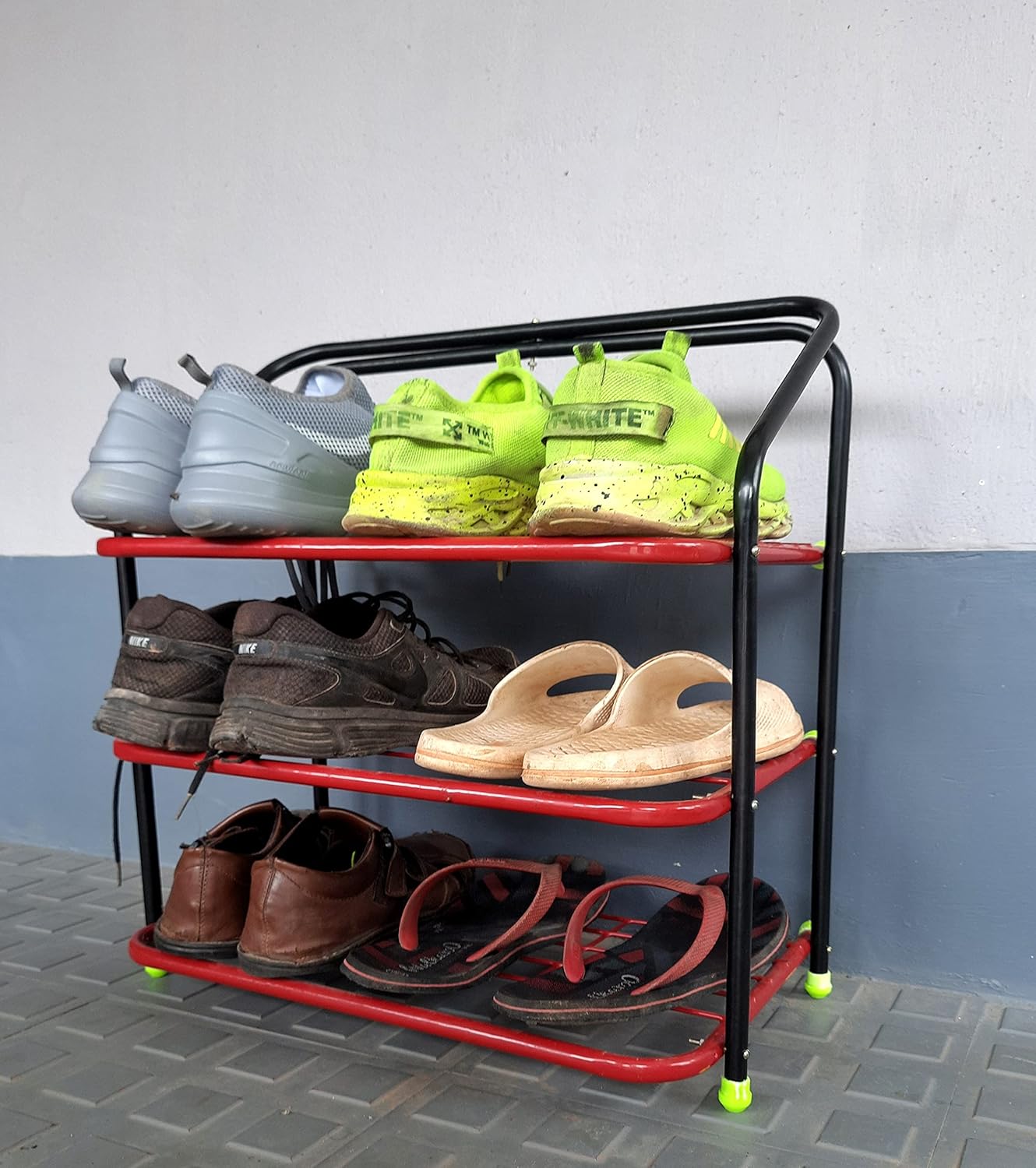 Xplore Heavy Duty Metal Foldable Shoe Rack/Shoe Stand/ Shoe Organiser