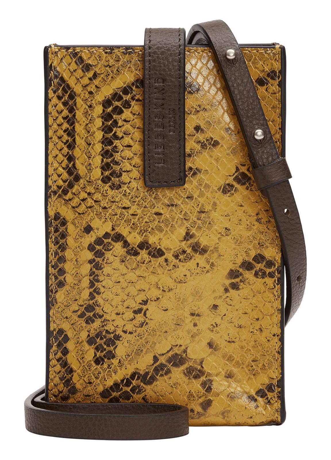 Liebeskind Berlin Women's Turlington Snake Mobile Pouch Phone Bag, Dijon-1587, OneSize