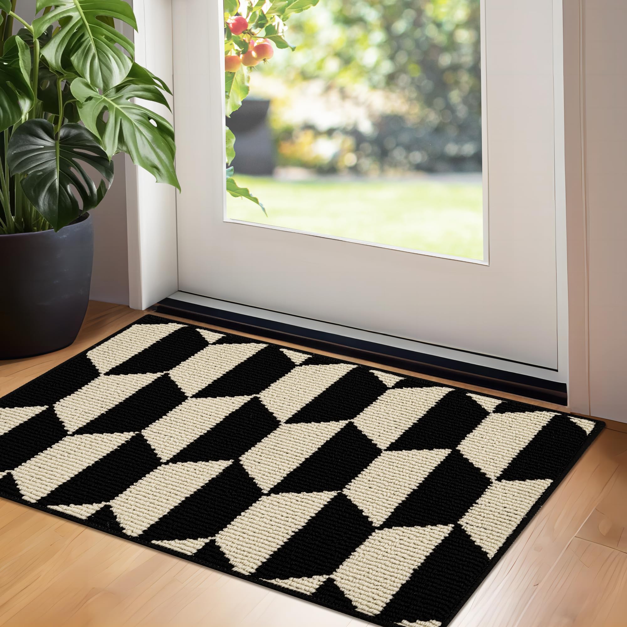Photo 1 of GRANNY SAYS Indoor Doormat, 20" x 32", Non-Slip Front Door Mats, Outdoor Welcome Mat Washable, Low Profile Indoor Door Mats for Entryway, Floor Inside Back Doormats