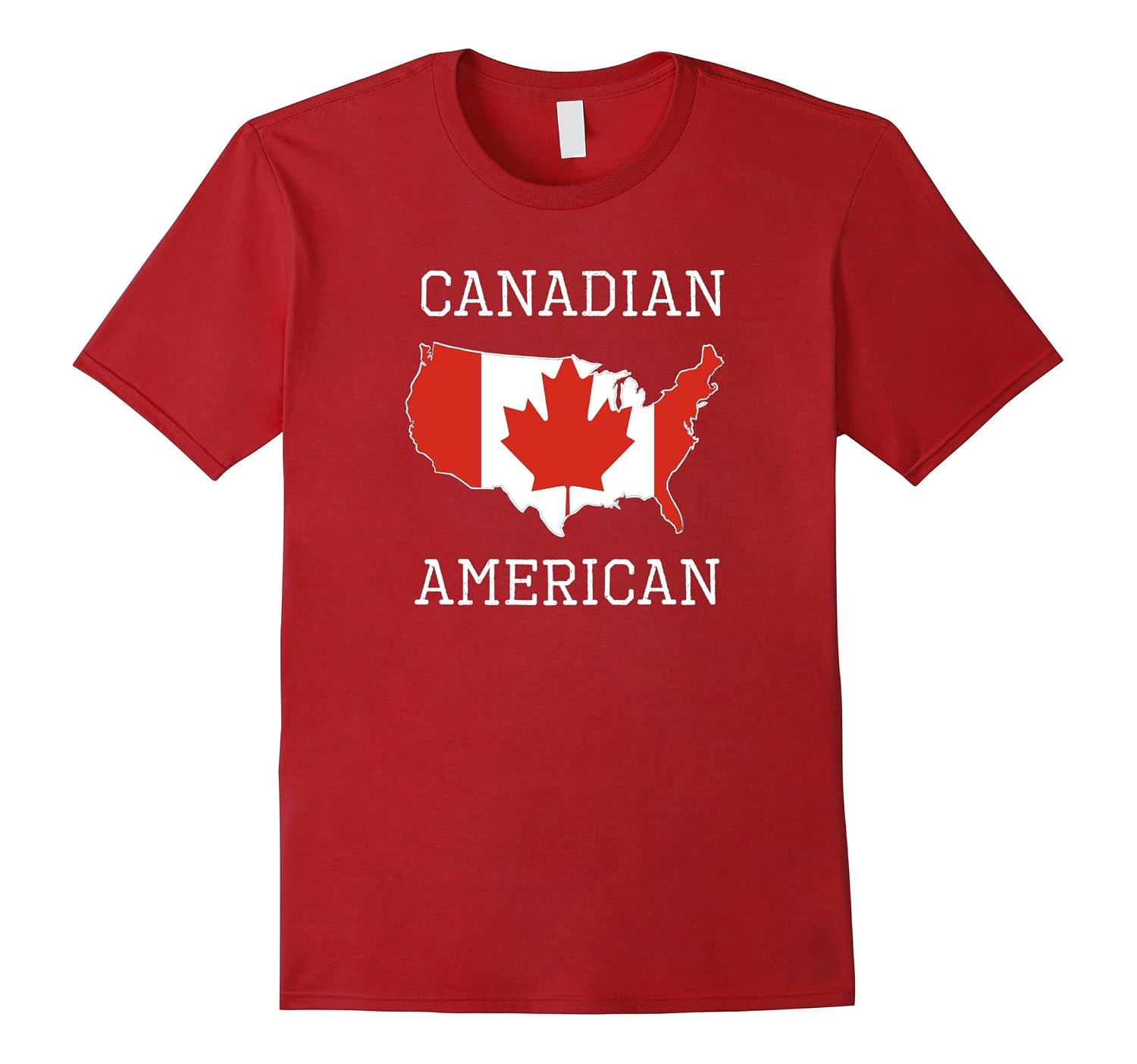 Canadian American Half Canada Half America