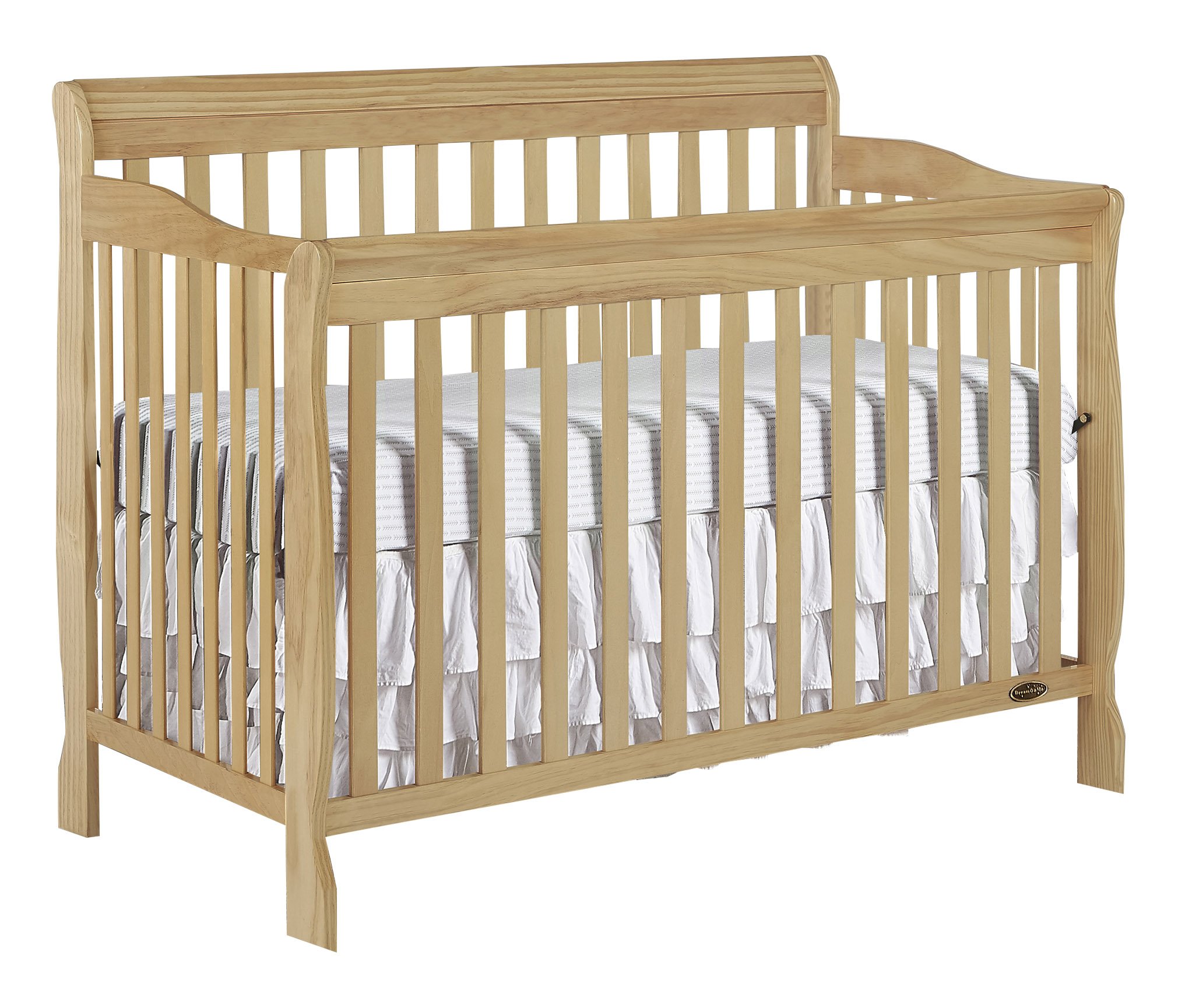 Dream On Me Ashton 5 in 1 Convertible Crib, Natural