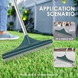 Grass Rake Artificial Grass Turf Brush with Foldable Handle 80-130 cm view 5