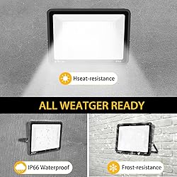 XYCN 2pack 400W LED Flood Lights