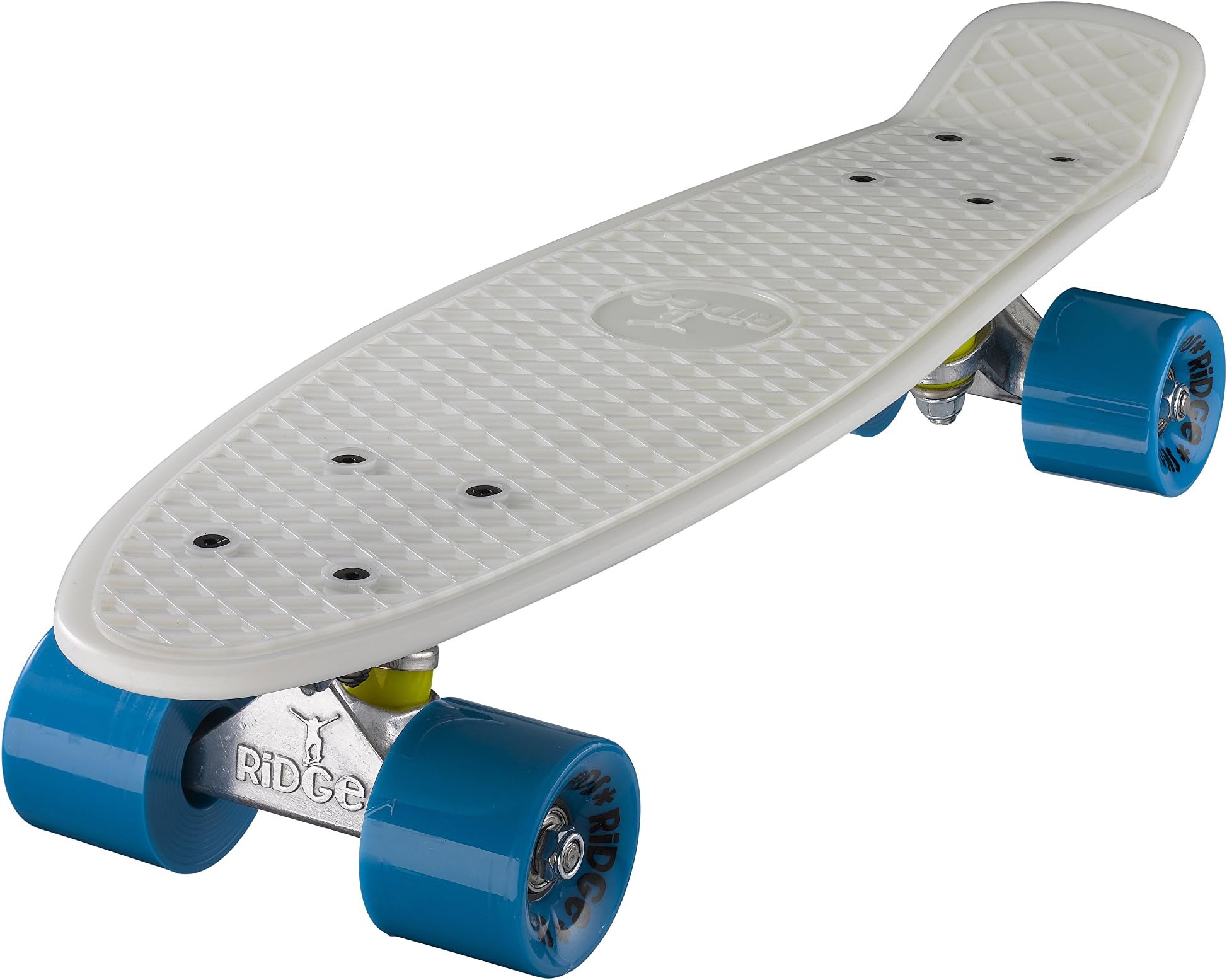 Ridge Skateboard 55 cm Mini Cruiser Retro Style in M Wheels Complete U Ready Assembled
