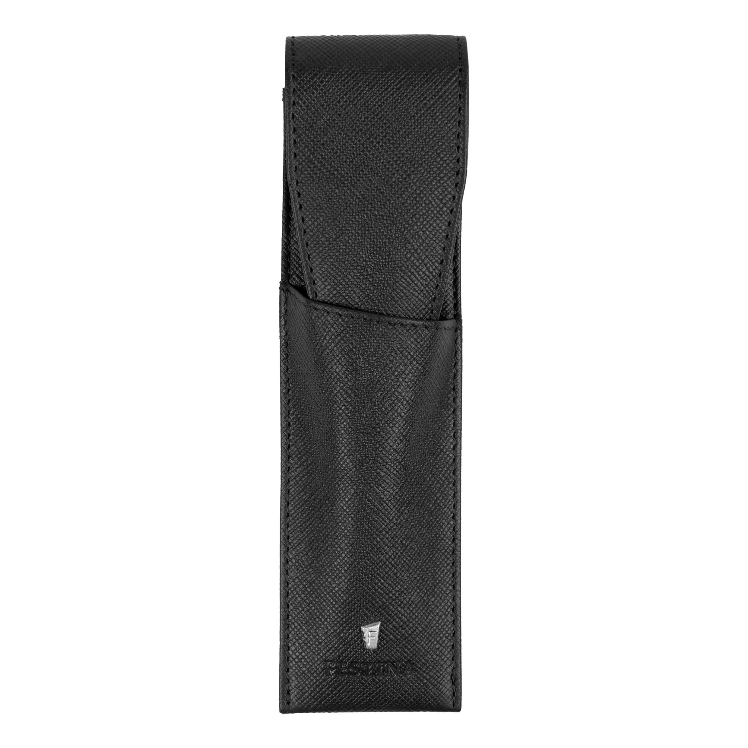 Festina Chronobike Leather Writing Instrument Case (Matte Black)