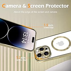 IAIYOXI Magnetic Clear Case for iPhone 16e with