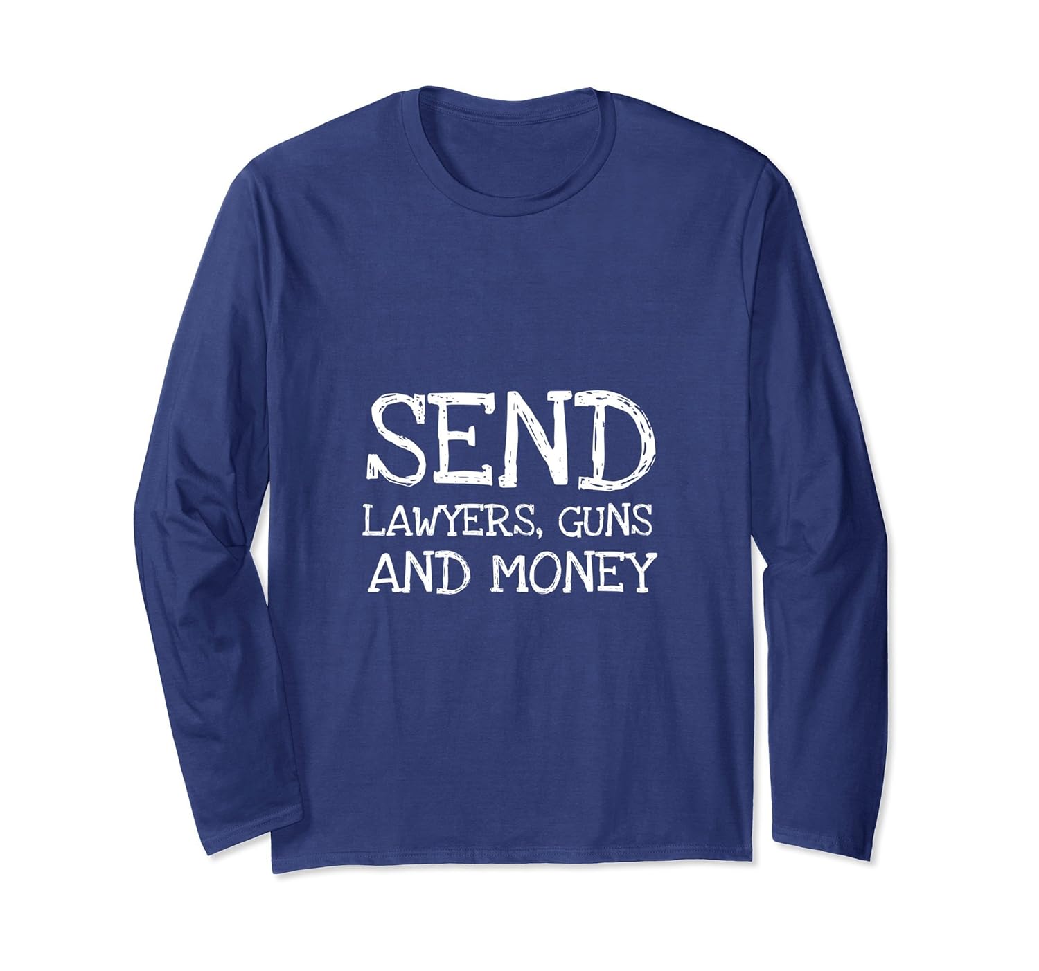 Warren Zevon Send Lawyers Guns and Money Long Sleve Shirtln Lntee