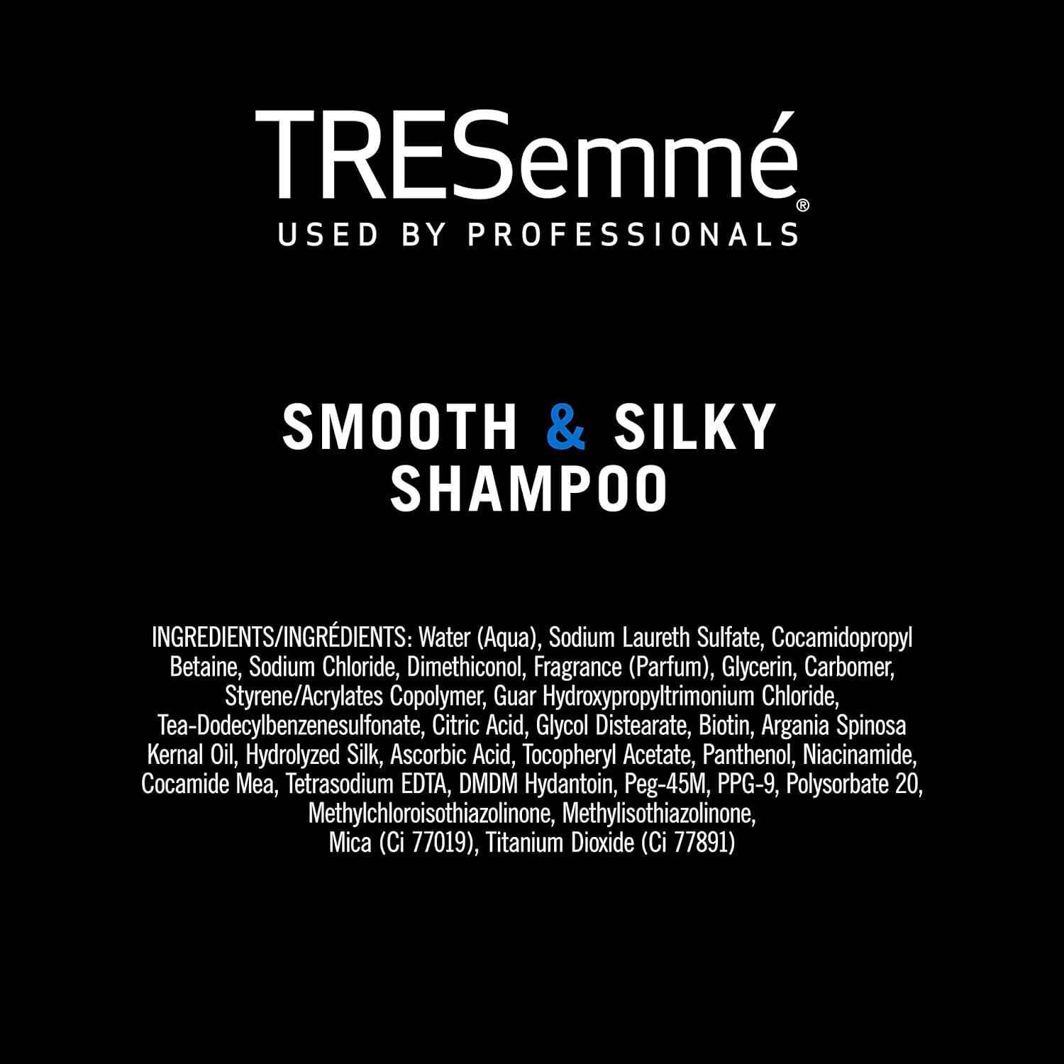 TRESemmé Shampoo Tames and Moisturizes Dry Hair With Moroccan Argan Oil Smooth and Silky For Professional Quality Salon-Healthy Look And Shine 28 oz 3 Count : Beauty