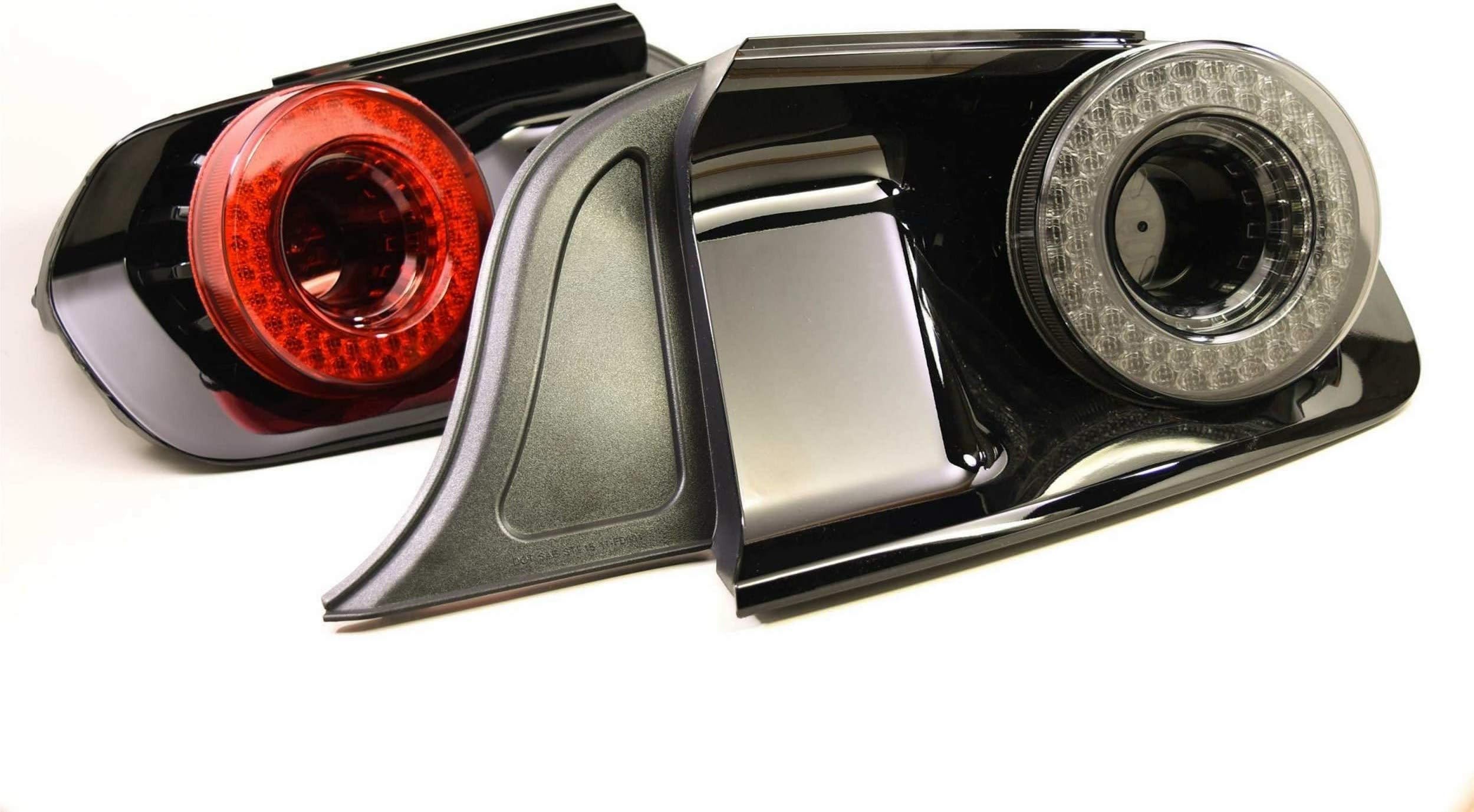 Morimoto XB LED Plug & Play Tail Lights (Red/Smoked) Compatible with 2015-2018 Ford Mustang (Red)