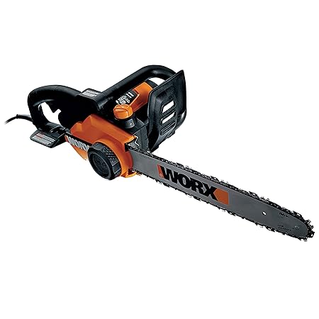 WORX WG303E elektrische Kettensäge 2000W mit 40cm langem Schwert, zum Sägen von Bäumen, Ästen u ...