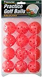 Jef World of Golf Gifts and Gallery, Inc. Practice Golf Balls (Orange, Set of 12)