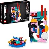 LEGO Art Modern Art 31210 Build & Display Home Décor Abstract Wall Art Kit, Birthday Gift Idea for Artistic People, Set for T