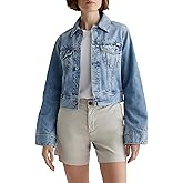AG Jeans Isa Cropped Trucker Jacket