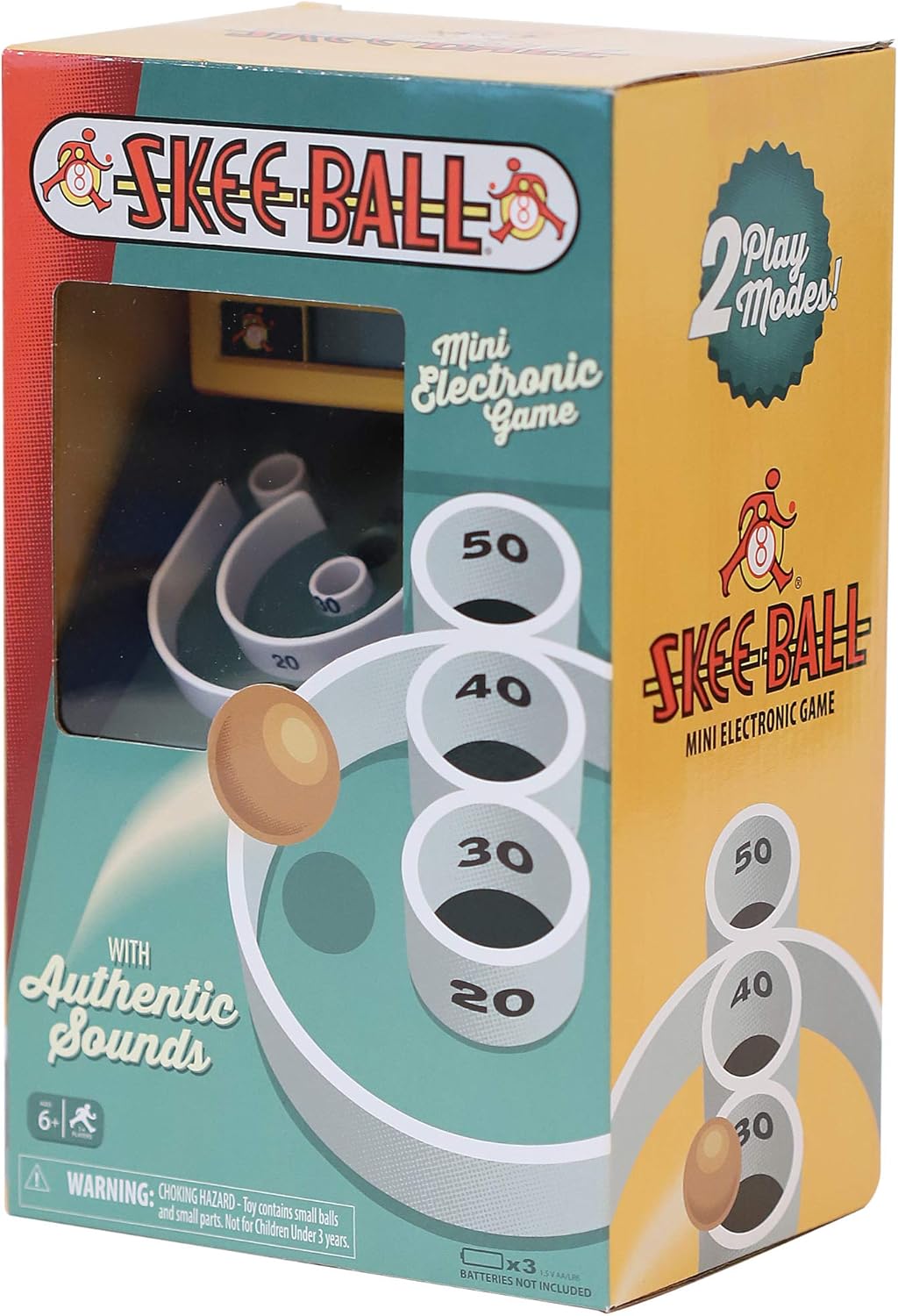 Basic Fun Skee Ball Mini Electronic Game: Toys & Games