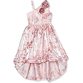 Speechless Girls' One Shoulder Mikado High Low Party Dress