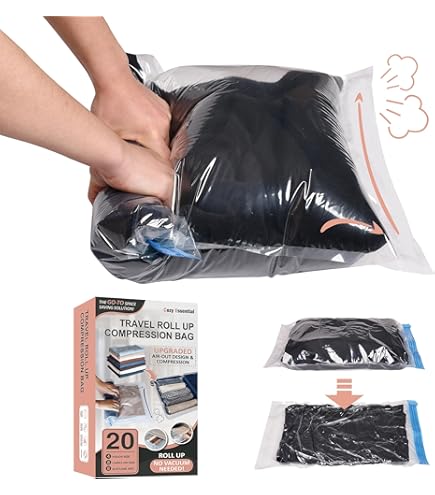 Space Saver Vacuum Storage Bags SUOCO Travel Vacuum Bags For
