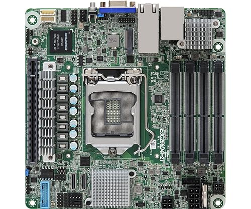 AsRock Rack E3C256D4I-2T mini-ITX Server Motherboard Single Socket