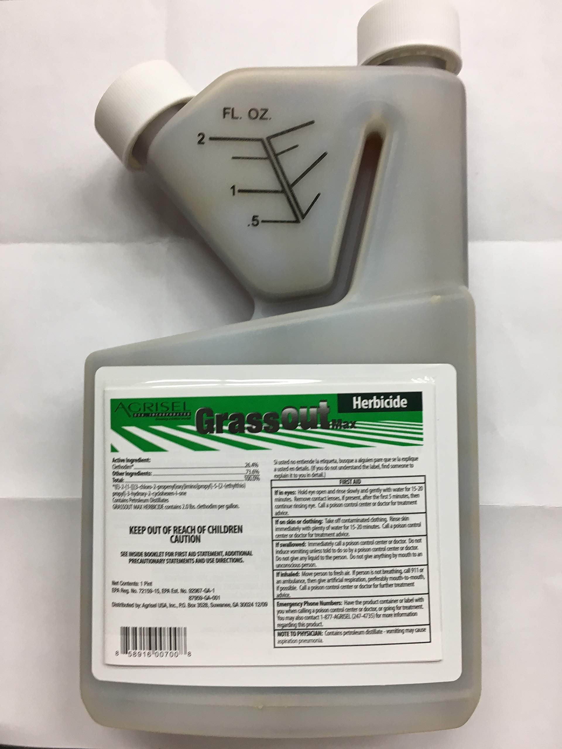 Grass Out Max Herbicide 16 oz. Clethodim 26.4%