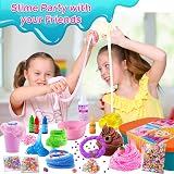 YOPINSAND Ice Cream DIY Slime Kit 26-Piece Butter Cloud Slime Add-ins view 6