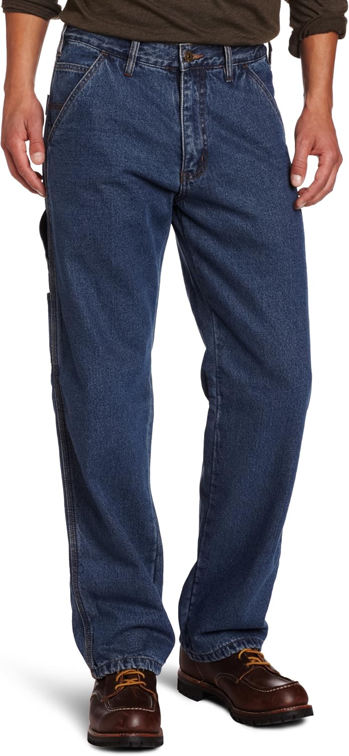 wolverine flannel lined carpenter jeans